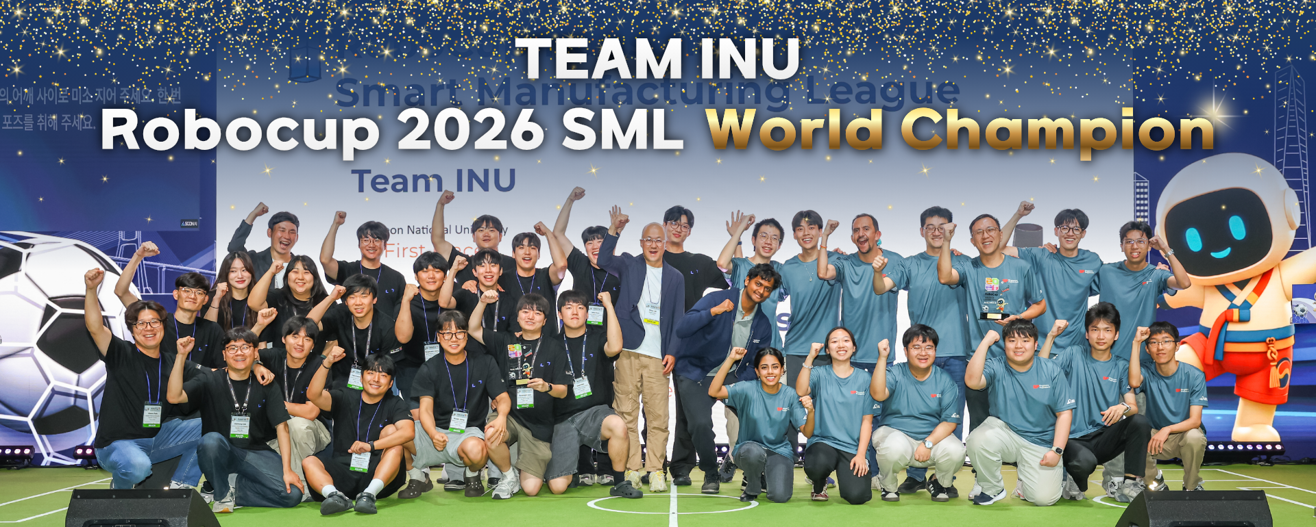 TEAM INU Robocup 2026 SML World Champion